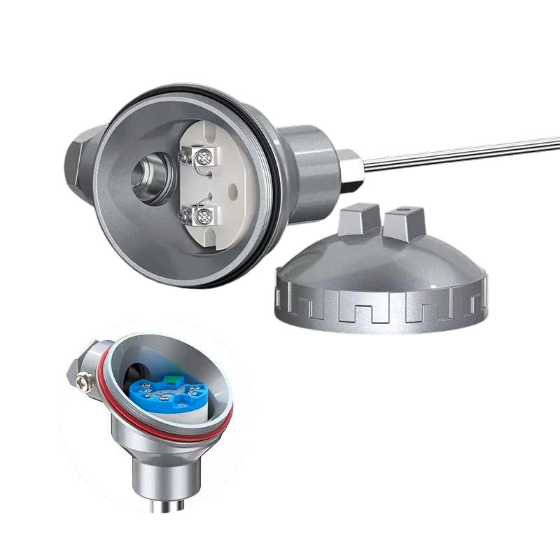 Capteur de four industriel haute température Sonde en acier inoxydable Capteur thermocouple de type K 1200°C