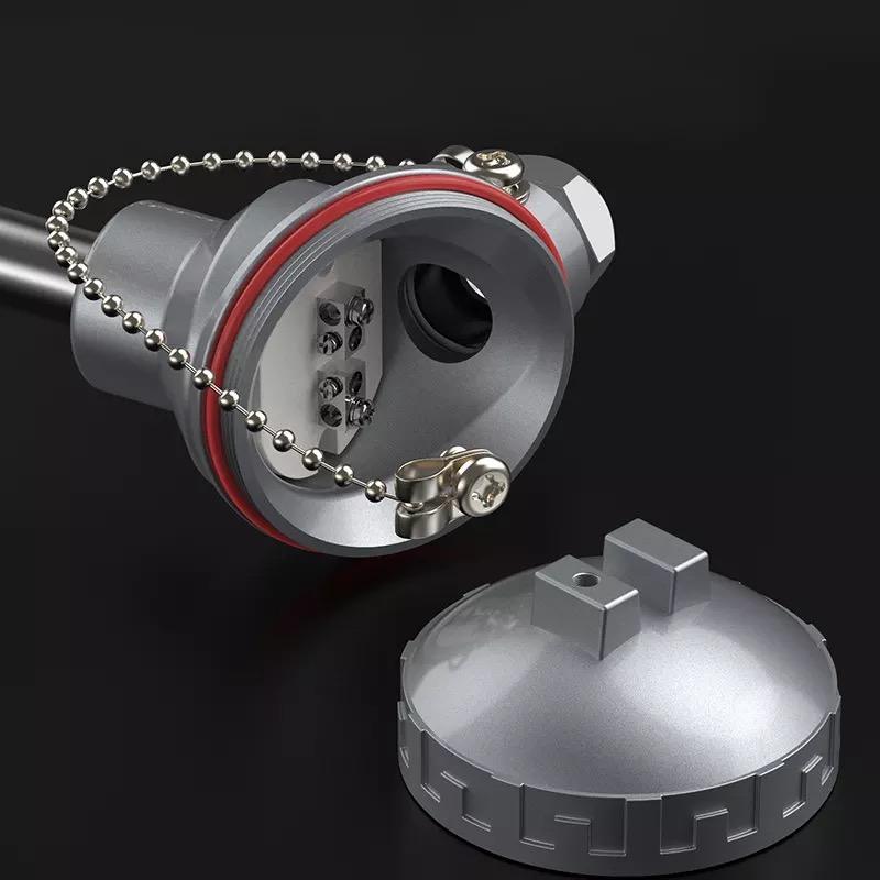 Capteur de four industriel haute température Sonde en acier inoxydable Capteur thermocouple de type K 1200°C