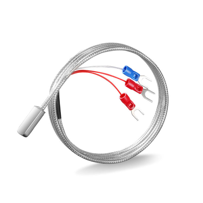 Capteur de température compact de qualité industrielle avec montage à vis en acier inoxydable, sonde PT100K (M6/M8) Thermocouple