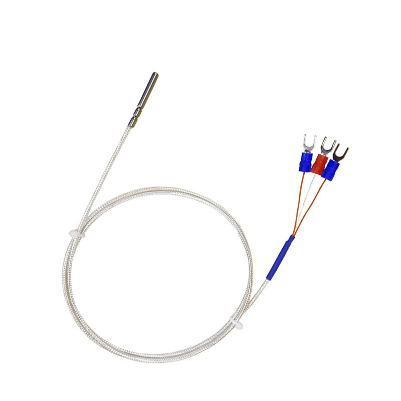 Sonde WZP-035 PT100 5 × Câble 35 mm 1– Thermomètre à résistance au platine 20 m RTD Capteur de température anticorrosion étanche résistant à la corrosion