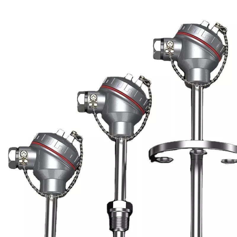 Capteur de four industriel haute température Sonde en acier inoxydable Capteur thermocouple de type K 1200°C